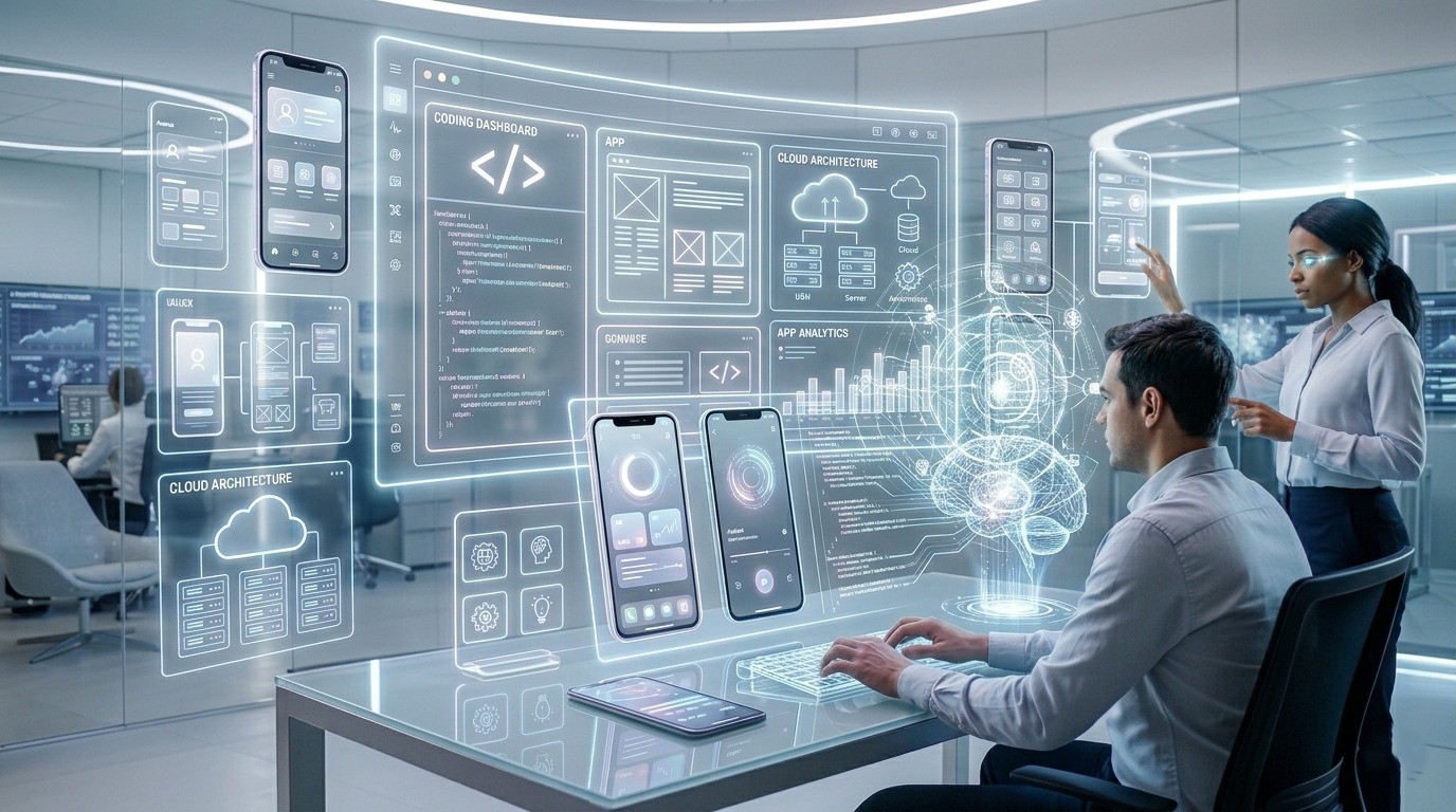 Futuristic Mobile UI